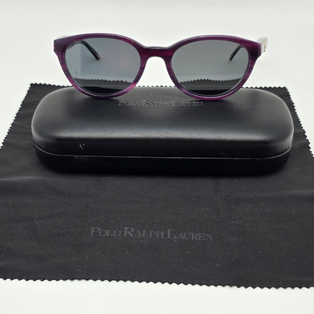 Polo Ralph Lauren 8526 1592 Purple Horn Youth Kids Eyeglasses Frame w/ Case 47mm